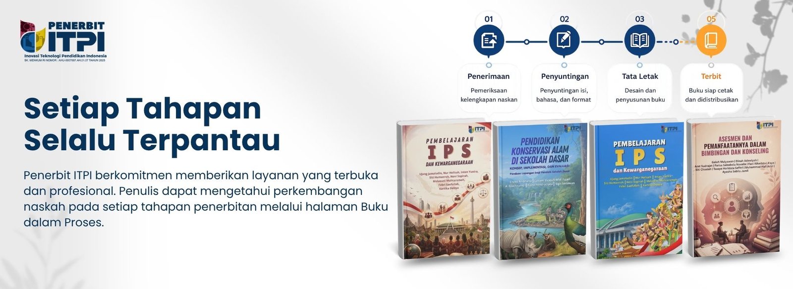 Terbitkan Pengetahuan, Tinggalkan Jejak - Penerbit ITPI